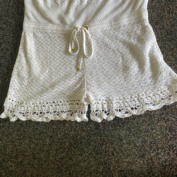 Lilly Pulitzer White Strapless Romper Large - Picture 6 of 9